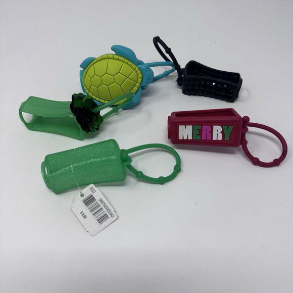Bath & Body Works PocketBac Hand Sanitizer Holders Set of 5 & Lemon Sanitizer - Picture 2 of 11